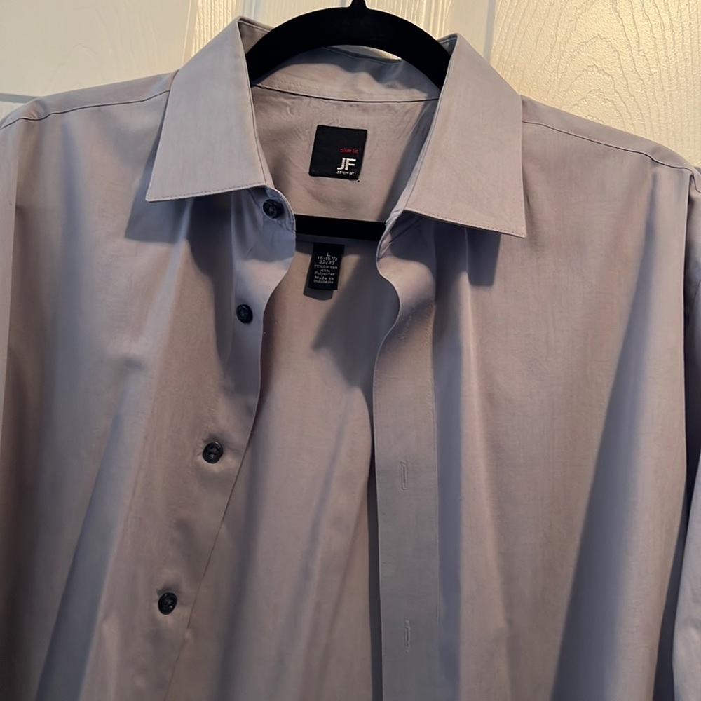 Two JF J. Ferrar Dress Shirts